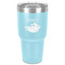 Flying Pigs 30 oz Stainless Steel Tumbler - Teal - Single-Sided (Personalized)