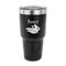 Flying Pigs 30 oz Stainless Steel Ringneck Tumblers - Black - FRONT