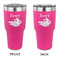 Flying Pigs 30 oz Stainless Steel Tumbler - Pink - Double Sided (Personalized)