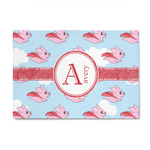 Flying Pigs 4' x 6' Indoor Area Rug (Personalized)