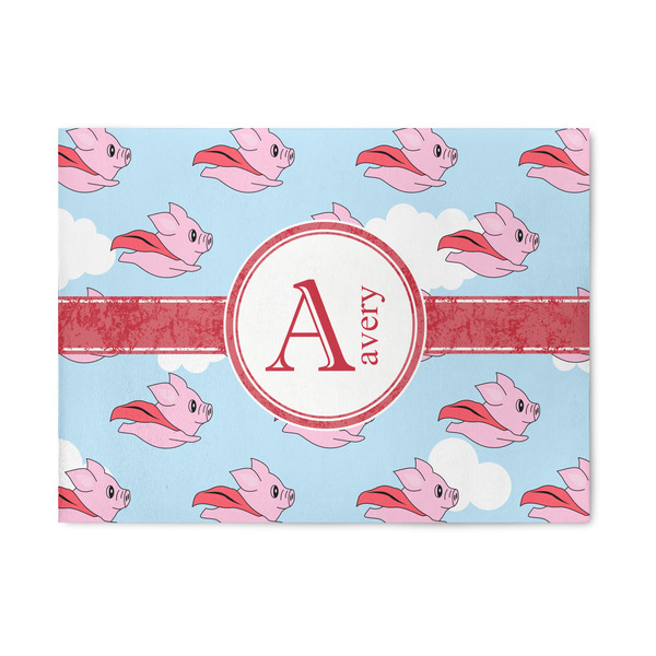 Custom Flying Pigs Area Rug (Personalized)