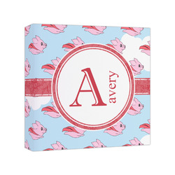 Flying Pigs Canvas Print - 8x8 (Personalized)