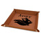 Flying Pigs 9" x 9" Leatherette Snap Up Tray - FOLDED