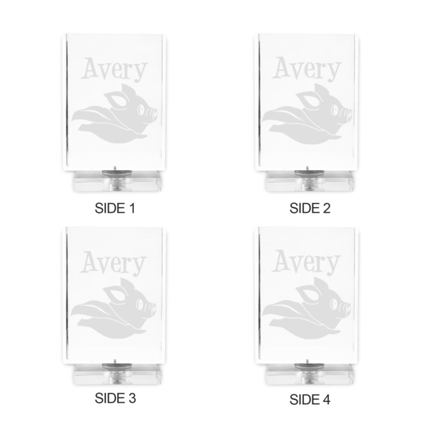 Flying Pigs Acrylic Pencil Holder - APPROVAL