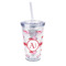 Flying Pigs 16oz Double Wall Acrylic Tumbler with Lid & Straw - Full Print (Personalized)