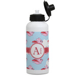 Flying Pigs Water Bottles - Aluminum - 20 oz - White (Personalized)