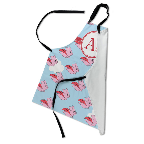 Flying Pigs Apron - Folded