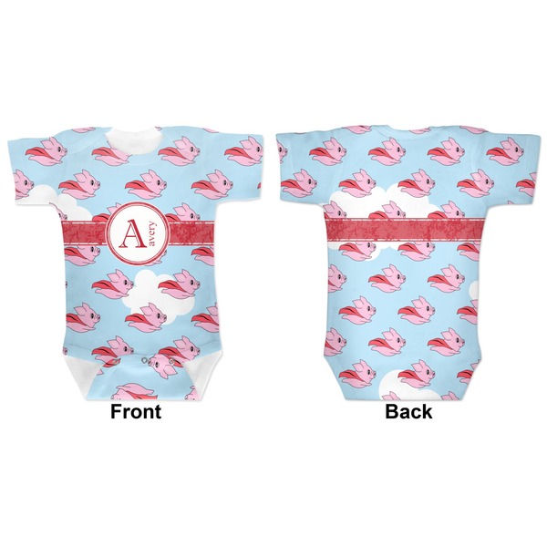 Flying Pigs Baby Bodysuit Approval