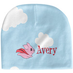 Flying Pigs Baby Hat (Beanie) (Personalized)