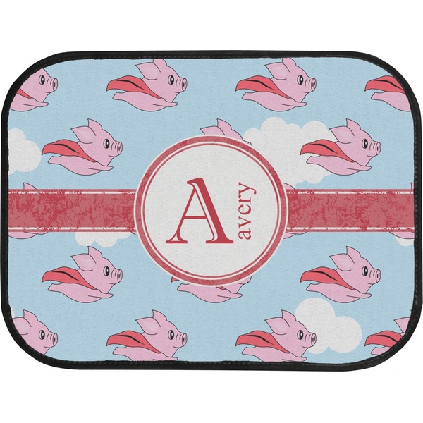 Flying Pigs Back Seat Car Mat