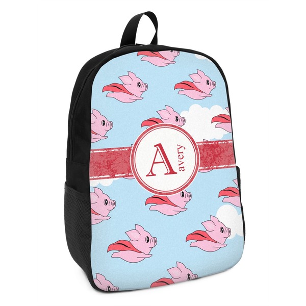 Custom Flying Pigs Kids Backpack (Personalized)