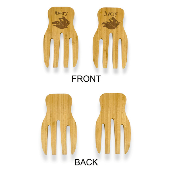 Flying Pigs Bamboo Salad Hands - APPROVAL