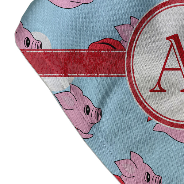 Flying Pigs Bandana Detail