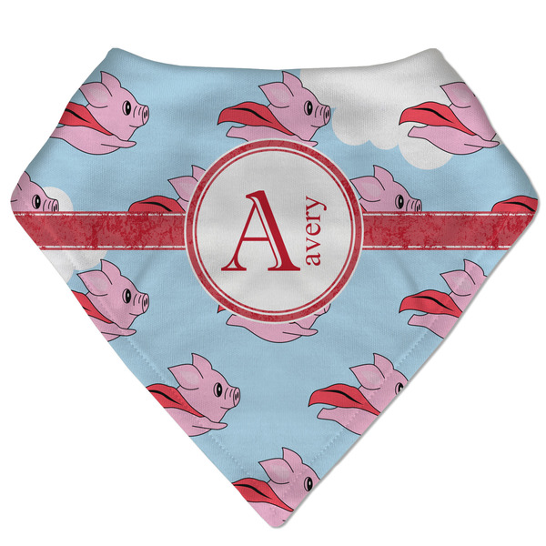 Custom Flying Pigs Bandana Bib (Personalized)