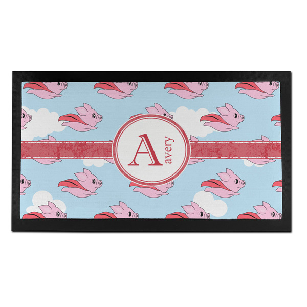 Flying Pigs Bar Mat - Small - FRONT