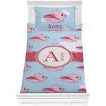 Flying Pigs Comforter Set - Twin XL (Personalized)