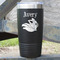 Flying Pigs 20 oz Stainless Steel Tumbler - Black - Single Sided (Personalized)