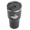 Flying Pigs Black RTIC Tumbler - (Above Angle)