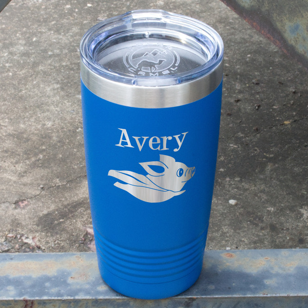 Flying Pigs Blue Polar Camel Tumbler - 20oz - Angled
