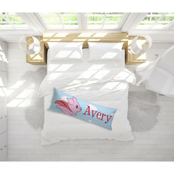 Flying Pigs Body Pillow - LIFESTYLE