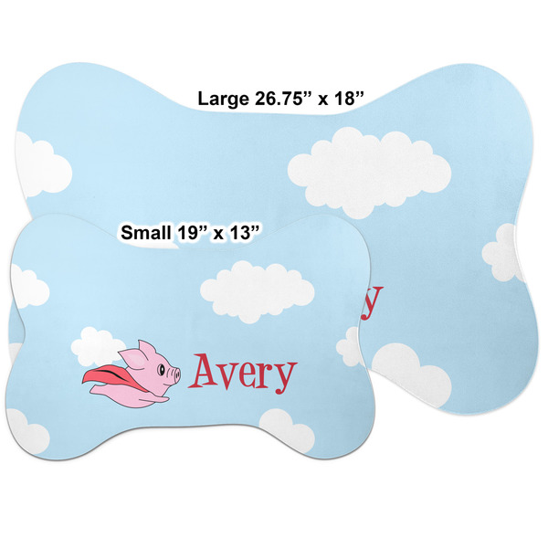 Flying Pigs Bone Shaped Mat Comparison
