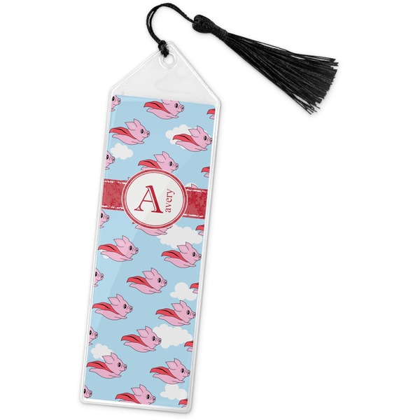 Custom Flying Pigs Book Mark w/Tassel (Personalized)