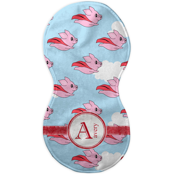 Flying Pigs Burp Peanut Shaped Flat