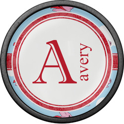 Flying Pigs Cabinet Knob (Black) (Personalized)