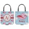 Flying Pigs Canvas Tote - Front and Back