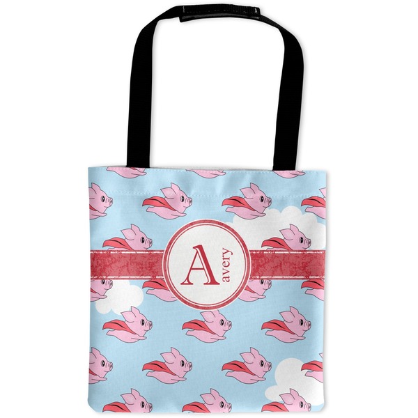Custom Flying Pigs Auto Back Seat Organizer Bag (Personalized)