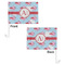 Flying Pigs Car Flag - 11" x 8" - Front & Back View