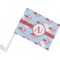 Flying Pigs Car Flag - Small w/ Name and Initial