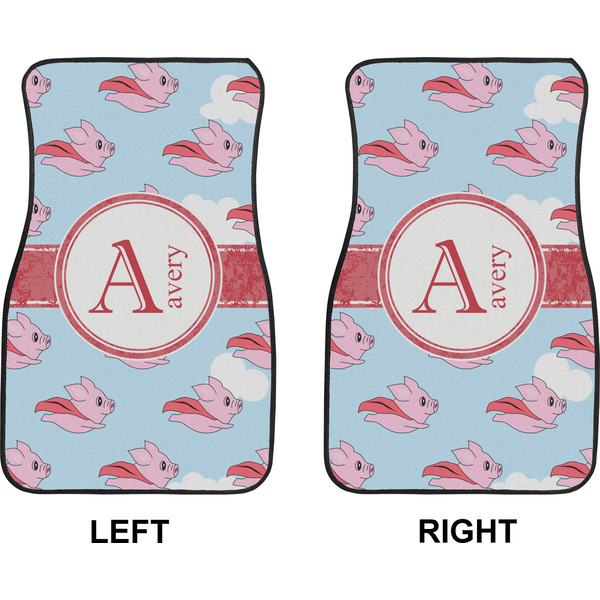 Flying Pigs Car Mat Front - Approval