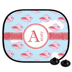 Flying Pigs Car Side Window Sun Shade (Personalized)