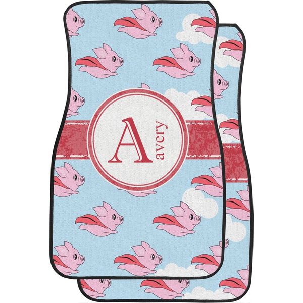 Custom Flying Pigs Car Floor Mats (Personalized)