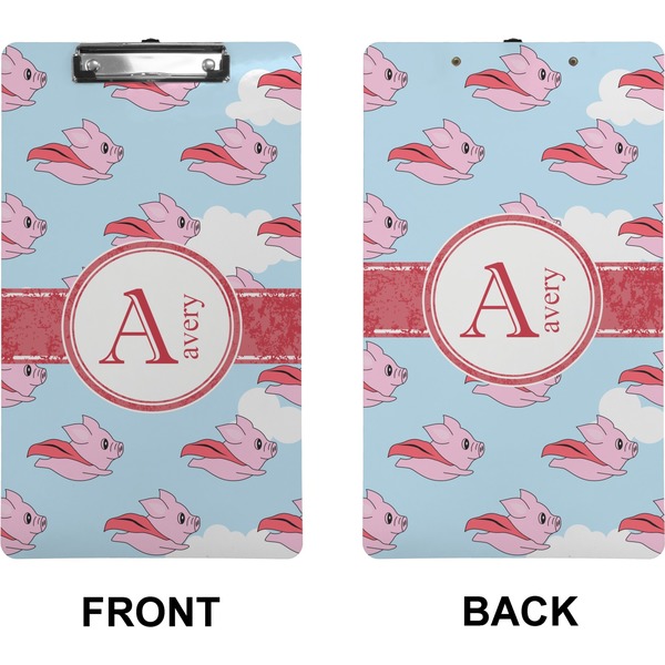 Flying Pigs Clipboard (Legal) (Front + Back)