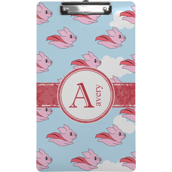 Custom Flying Pigs Clipboard (Legal Size) (Personalized)
