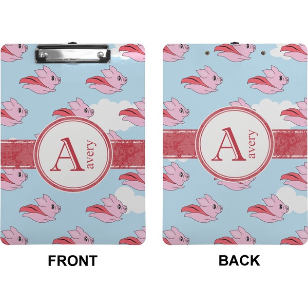 Flying Pigs Clipboard (Letter) (Front + Back)