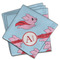 Flying Pigs Cloth Napkins - Personalized Dinner (PARENT MAIN Set of 4)