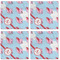 Flying Pigs Cloth Napkins - Personalized Lunch (APPROVAL) Set of 4