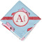 Flying Pigs Cloth Napkins - Personalized Lunch (Folded Four Corners)