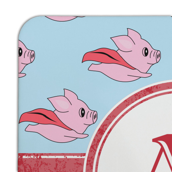 Flying Pigs Coaster Set - DETAIL