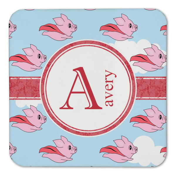 Flying Pigs Coaster Set - FRONT (one)