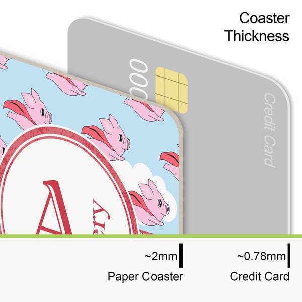 Flying Pigs Coaster Thickness