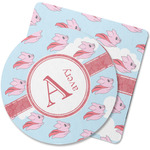 Flying Pigs Rubber Backed Coaster (Personalized)