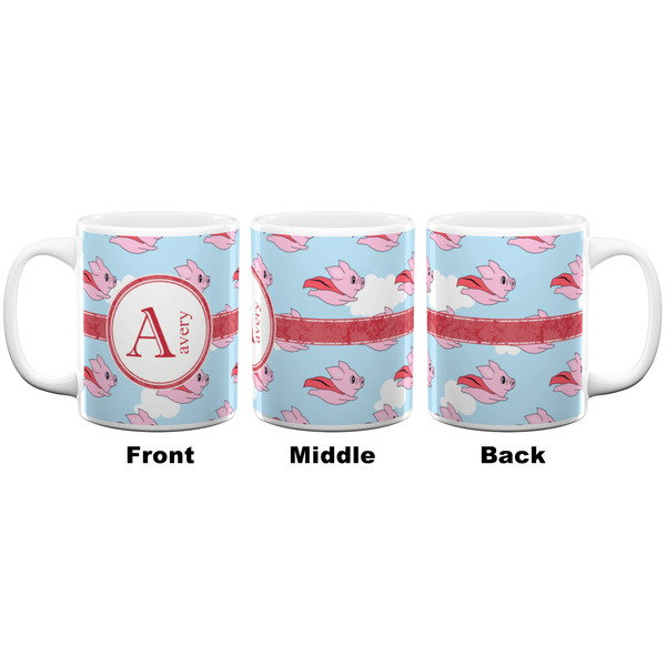 Flying Pigs Coffee Mug - 11 oz - White APPROVAL