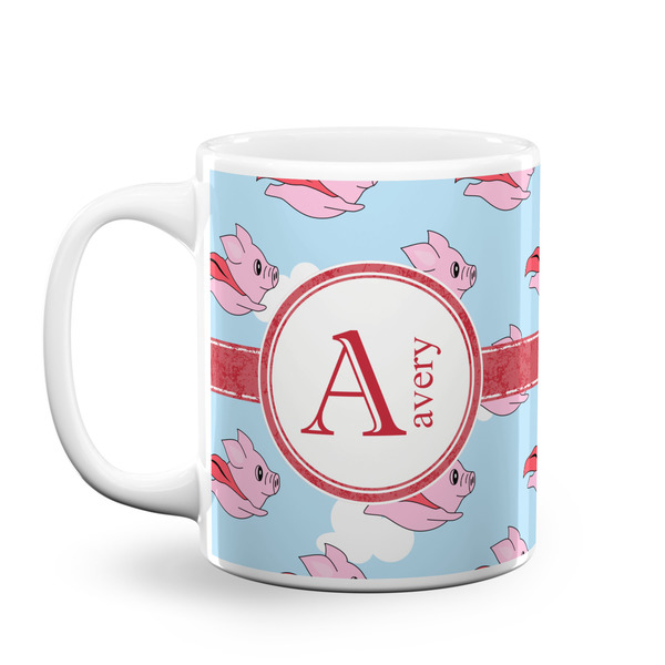 Custom Flying Pigs Coffee Mug (Personalized)