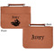 Flying Pigs Cognac Leatherette Bible Covers - Small Double Sided Apvl