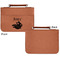 Flying Pigs Cognac Leatherette Bible Covers - Small Single Sided Apvl