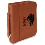 Flying Pigs Leatherette Bible Cover with Handle & Zipper (Personalized)